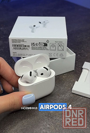 Навушники  Apple AirPods 4 (2024) + ANC (з шумодавом)  (iOS 18+) Херсон - изображение 2