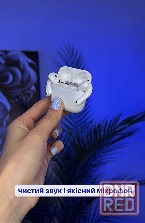 Навушники  Apple AirPods 4 (2024) + ANC (з шумодавом)  (iOS 18+) Херсон - изображение 5