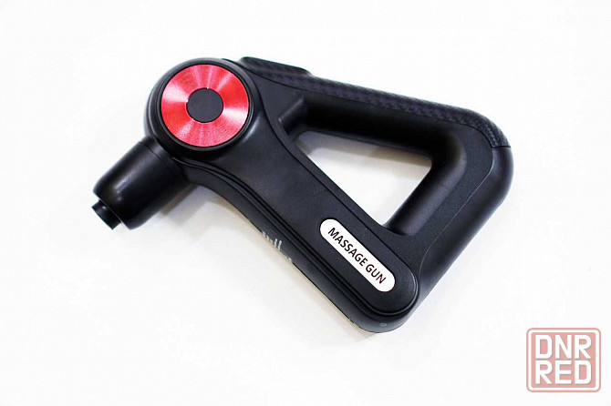 Вибромассажер для мышц 9 насадок, Перкуссионный массажер, Massage Gun Запорожье - изображение 7