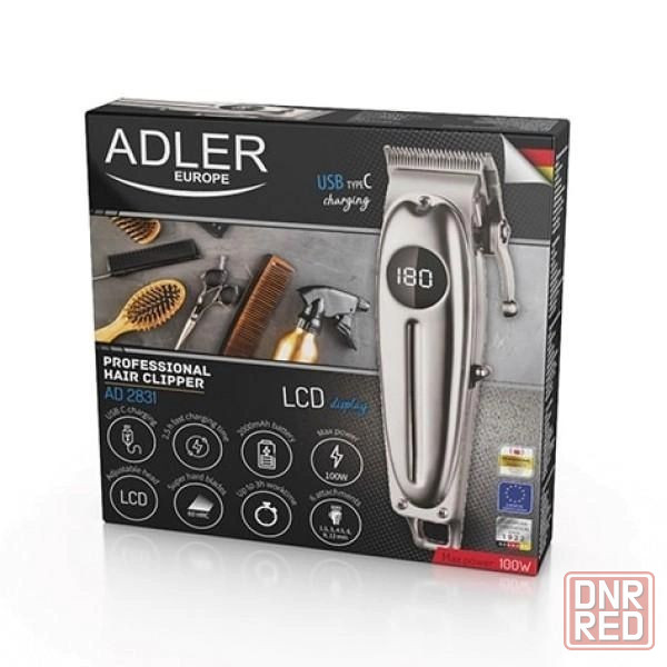 Профессиональная машинка для стрижки AD 2831 LCD Запорожье - изображение 1