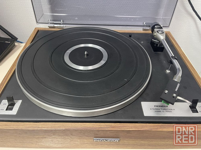 Виниловый проигрыватель, Pioneer E1000, ручной, винтажный, классика. Запорожье - изображение 2