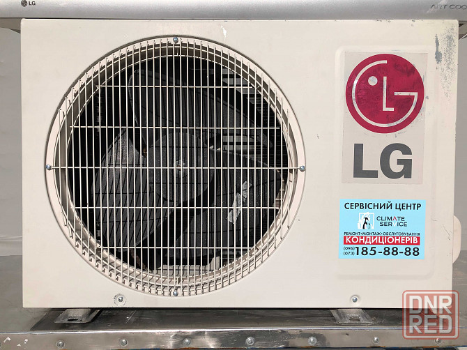 Кондиционер настенный LG 9 б/у "чёрное зеркало" до 25 м2 монтаж сервис Запорожье - изображение 2