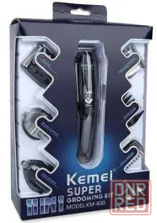 Машинка для стрижки волос триммер Kemei KM-600 11 в 1 Запорожье - изображение 2