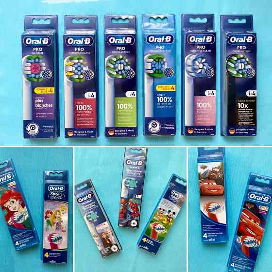 Насадки Oral-B Frozen Spider Man дитячі та дрослі Запорожье