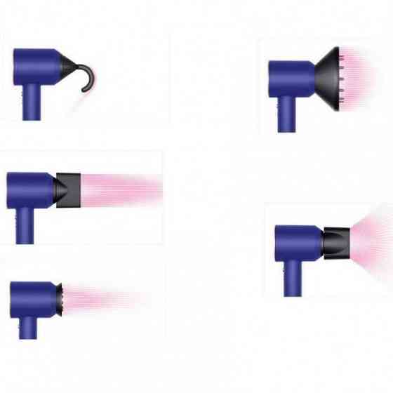 Фен для волосся Dyson Supersonic HD08 Limited Edition Vinca Blue/Rose Запорожье