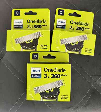 OneBlade Philips оригинальные сменные лезвия картриджи Запорожье