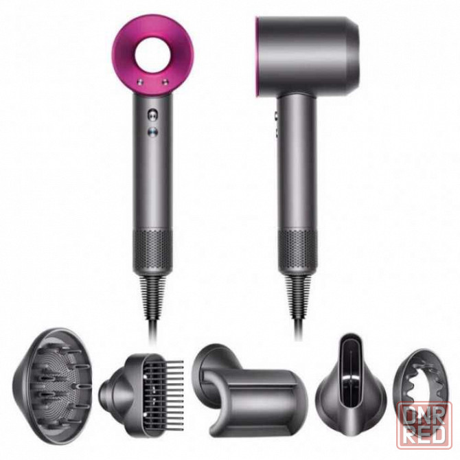 Фен Dyson HD07 Supersonic Iron/Fuchsia Запорожье - изображение 2
