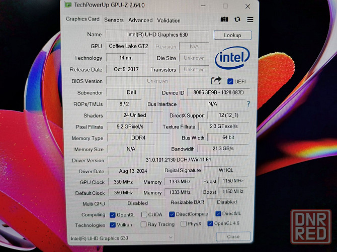 Dell precision 5530, Core I7 - 8850H, ram 16 gb, P1000, SSD 512 gb Запорожье - изображение 8
