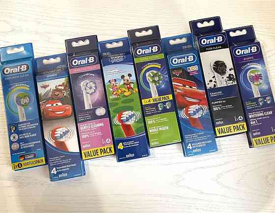 Cross Action Black оригинальные насадки Oral-B. Кросс экшен блек Запорожье