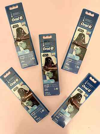Дитячі насадки Орал б Oral-B Німеччина. Тачки, Frozen, Мікі Spider Man Запорожье