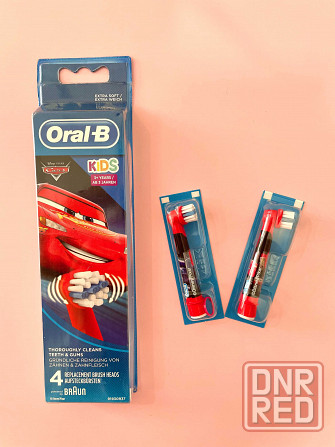 Дитячі насадки Орал б Oral-B Німеччина. Тачки, Frozen, Мікі Spider Man Запорожье - изображение 2