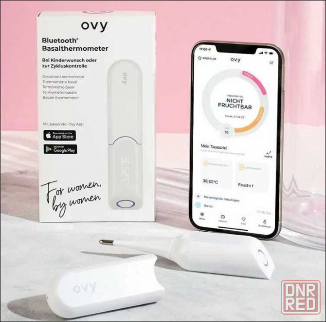 Ovy Bluetooth Basal – умный термометр для контроля цикла и овуляции! Запорожье - изображение 1