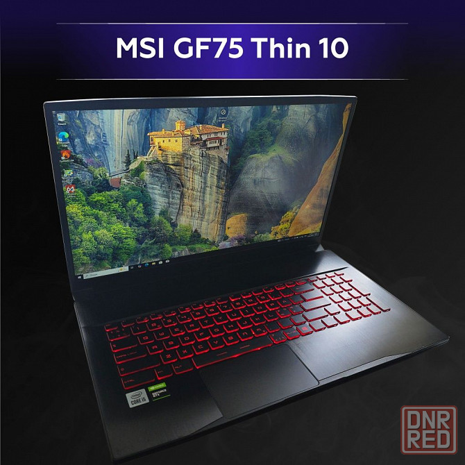Игровой ноутбук MSI GF75 17.3" FHD IPS 144Hz i5-10300H/Gtx1650/16/512/гарантия Запорожье - изображение 1