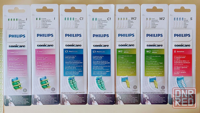 Оригинальные насадки Philips sonicare для электрической зубной щетки Запорожье - изображение 1