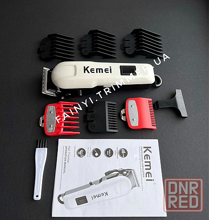 Професійна машинка Kemei Professional для стрижки бороди голови тример Запорожье - изображение 2