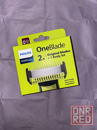 Филипс OneBlade оригинальные сменные лезвия насадки картриджи Запорожье - изображение 2
