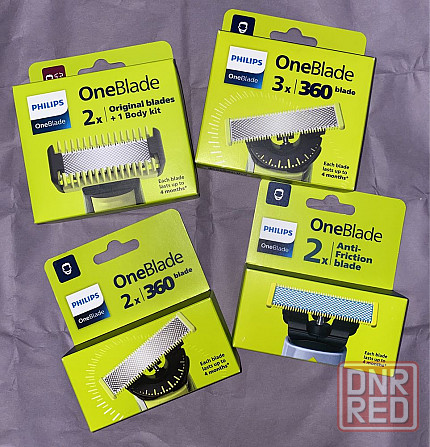 Филипс OneBlade оригинальные сменные лезвия насадки картриджи Запорожье - изображение 1