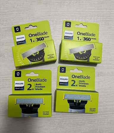 One Blade Philips оригинальные сменные лезвия, картриджи Запорожье