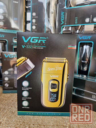 Профессиональный Шейвер бритва для бороды головы VGR 332 с триммером оригинал Запорожье - изображение 8
