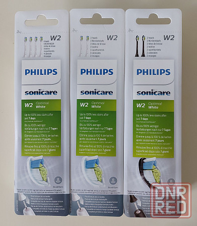 Оригінальні насадки Philips sonicare W2 Optimal White Запорожье - изображение 1