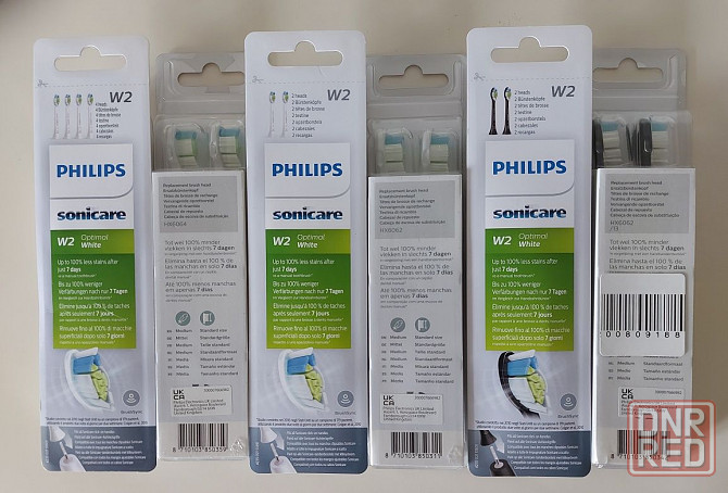 Оригінальні насадки Philips sonicare W2 Optimal White Запорожье - изображение 2