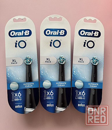 іО Ultimate White Gentle Black Насадки Oral b Запорожье - изображение 1