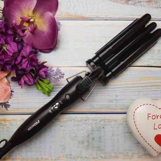 Тройная плойка для волос PRO MOZER MZ-6621 Запорожье