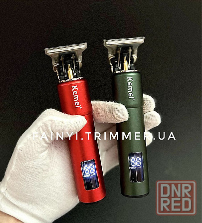 Потужний тример 10Вт Kemei StyleTrim для стрижки бороди та голови Запорожье - изображение 1