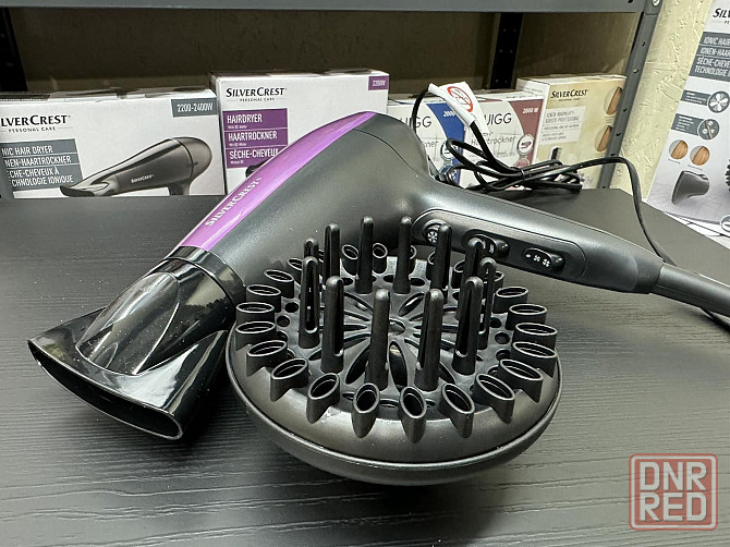 Немецкий фен с функцией ионизации SILVERCREST SHDB 2200 Запорожье - изображение 2