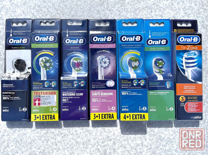 Оригинальные насадки из Германии Cross Action White Oral-B Braun Запорожье - изображение 6