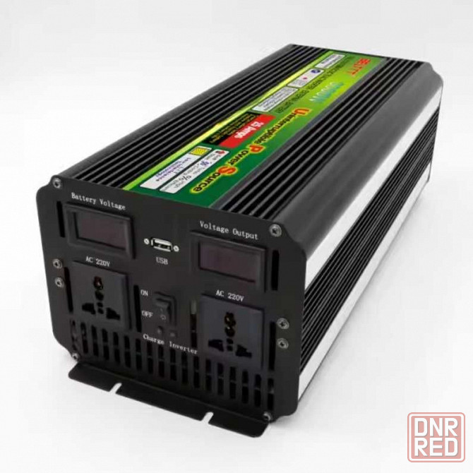 Преобразователь 12v-220v 3000W с зарядкой. Бесперебойник. ИБП. Херсон - изображение 2