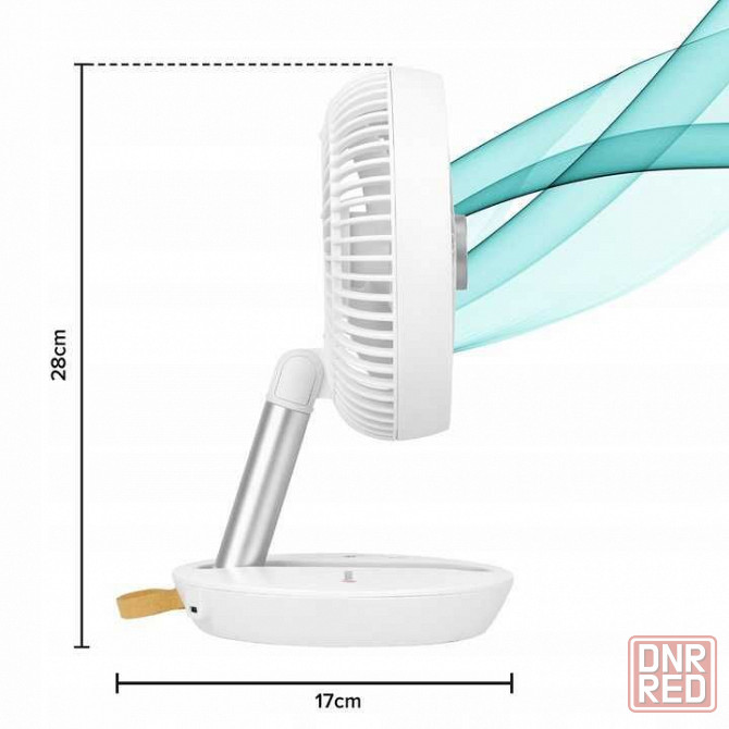 Вентилятор акумуляторний 15 год.,4 режими CoolAir F01 Запорожье - изображение 3