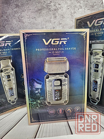 Бритва-триммер VGR 337 оригинал для бороды и головы триммер ВГР Запорожье - изображение 7