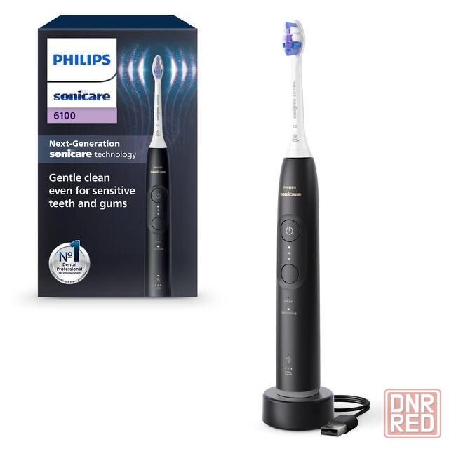 Новая электрическая ультразвуковая щетка Philips Sonicare 6100 Запорожье - изображение 4