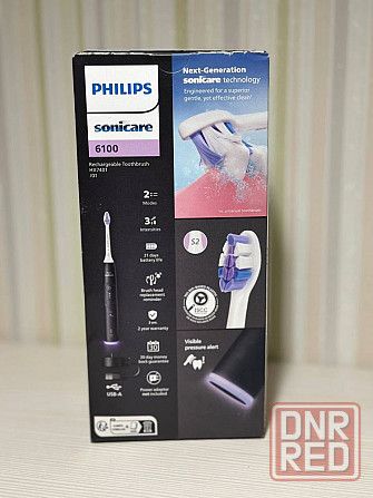 Новая электрическая ультразвуковая щетка Philips Sonicare 6100 Запорожье - изображение 2
