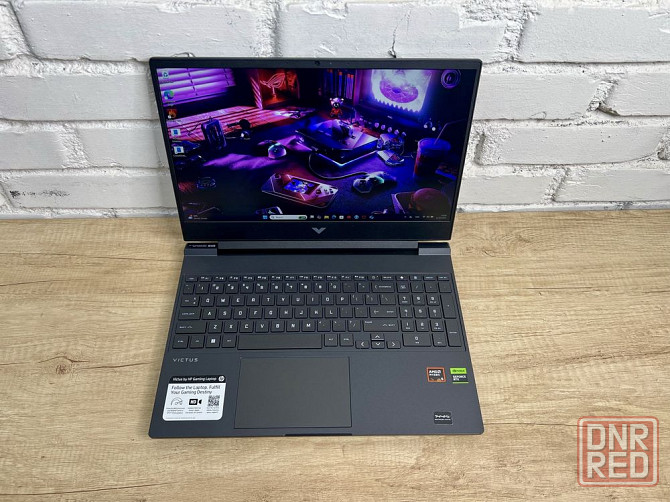 Потужний Ігровий Ноутбук HP victus o15 RTX 4050 ryzen 8645hs 144Hz Запорожье - изображение 3