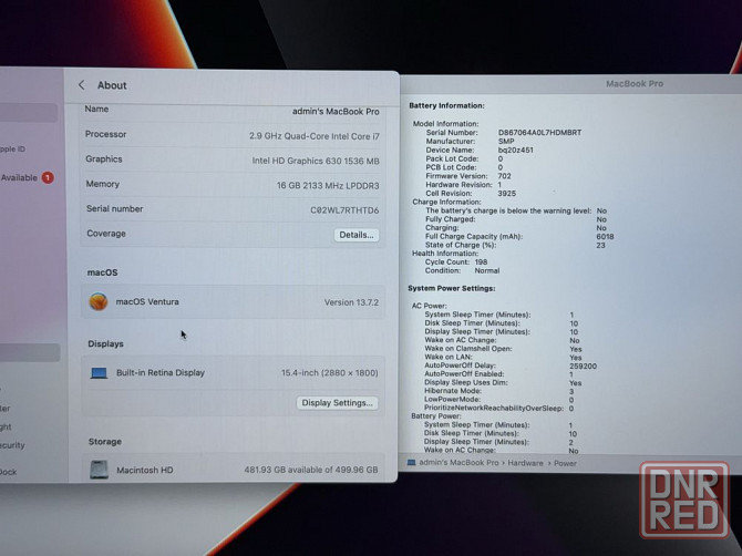 Macbook pro 15 2017 core i7 2.9ghz 16/512gb amd pro 560 4gb *Гарантія* Запорожье - изображение 8