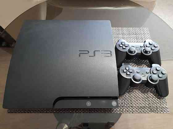 PS3 Slim 320gb +30 игр Gta 5, San Andreas/Mortal/Tekken/Fifa 19... Запорожье