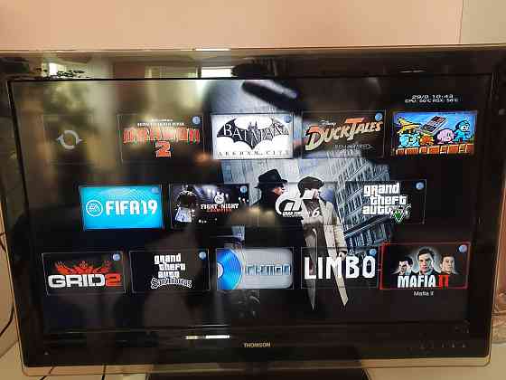 PS3 Slim 320gb +30 игр Gta 5, San Andreas/Mortal/Tekken/Fifa 19... Запорожье