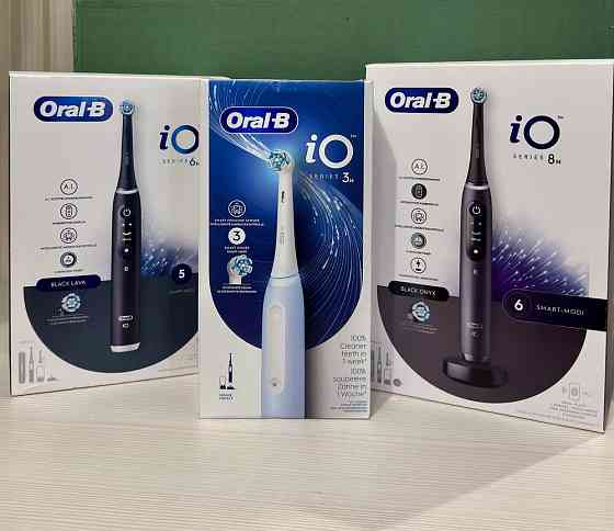 Новая оригинальная электрическая зубная щетка Oral-B iO SERIES 6N Запорожье
