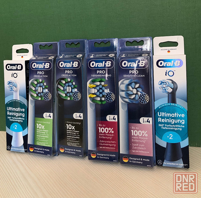 Насадки для щёток Oral-B pro, iO 2,3,4,5,6,7,8,9,10,11 Запорожье - изображение 1