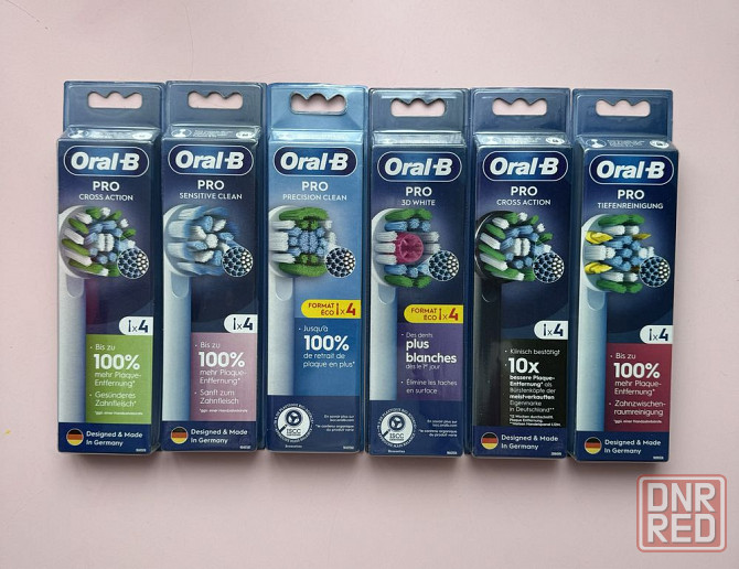 Чувствительные оригинальные насадки Oral-B Braun для электрических щеток Запорожье - изображение 6