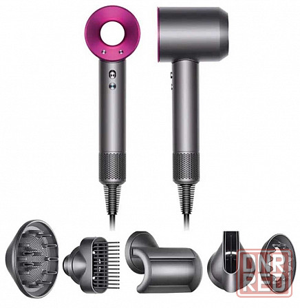 Фен Дайсон 5 насадок Dyson HD07 Supersonic Розовый Запорожье - изображение 4