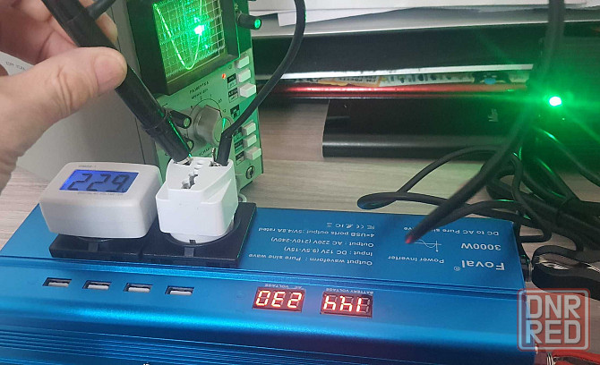Якісний Інвертор Datou Boss TY-PSW-4000 2 режима 12/24В max2400/4600W Запорожье - изображение 8