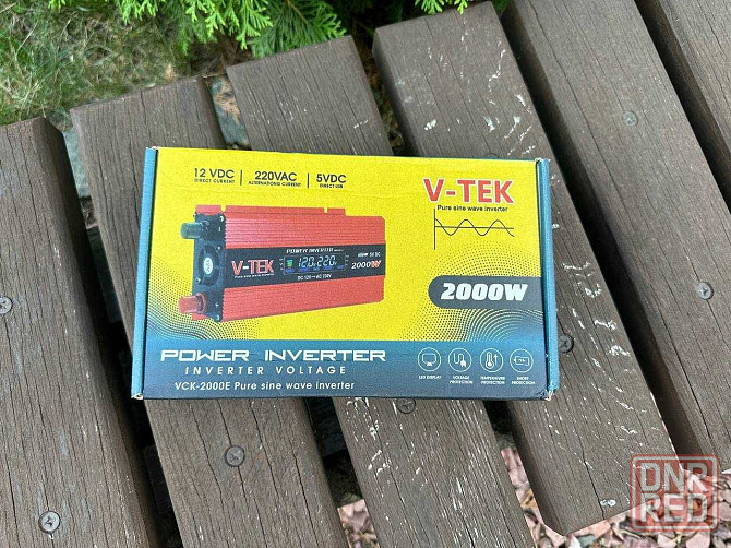Инвертор 2000ватт чистый синус 12v 220v 2000ватт. Переторювач струму Запорожье - изображение 6