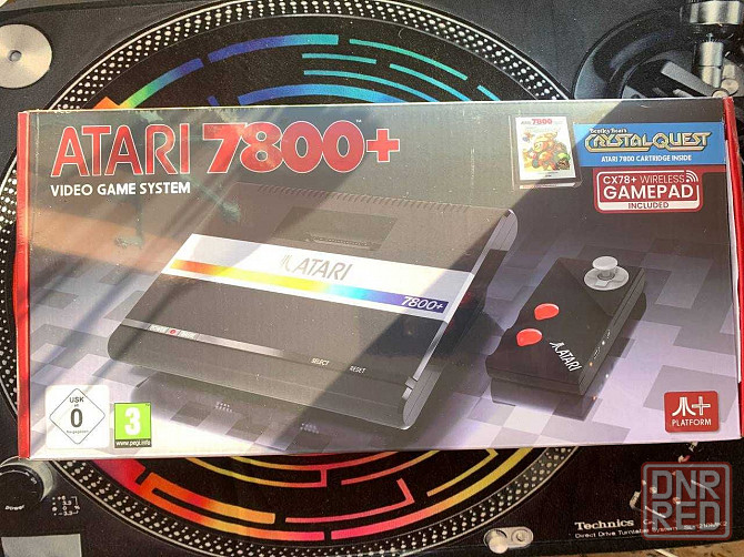 Приставка Atari 7800+ комплект Bentley Bear's Crystal Quest Запорожье - изображение 1