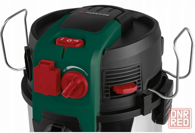 Промышленный пылесос с розеткой Parkside PWD 30 С1 1500 Вт Херсон - изображение 5