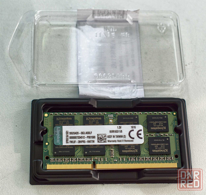 Для ноутбука Kingston SO-DIMM DDR3 8Gb pc3-12800 Новая! Запорожье - изображение 5