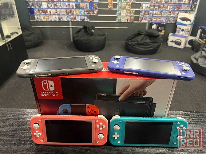 Консоль Nintendo Switch Lite Б/У 64 gb + Игры Запорожье - изображение 2
