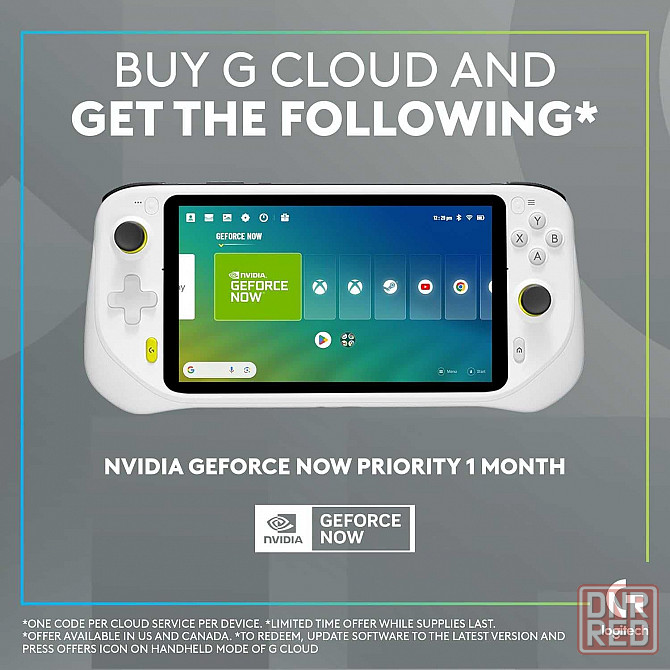 Портативна ігрова приставка Logitech G Cloud 64 GB (940-000198) Запорожье - изображение 7